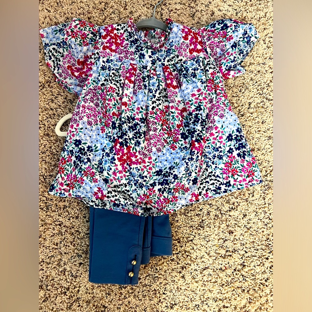 Janie and Jack Summer to Fall Transition outfit.